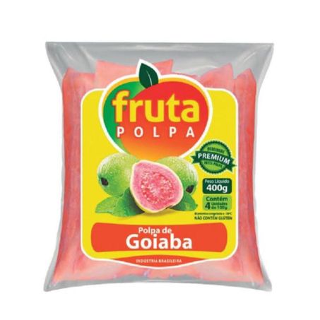 POLPA FRUTA POLPA PREM GOIABA 400G