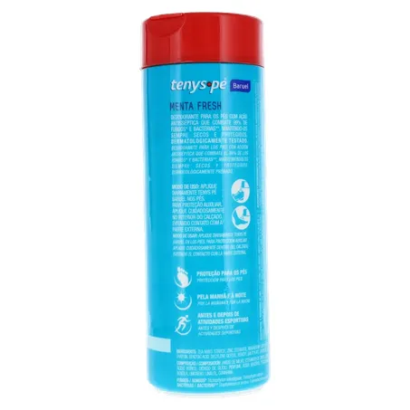 Talco P/Pés Tenys Pé Action Menta Fresh 100g 360-13
