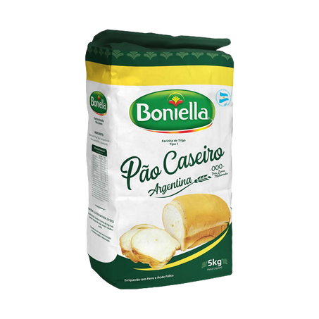 Farinha de trigo boniella pão caseiro 5kg