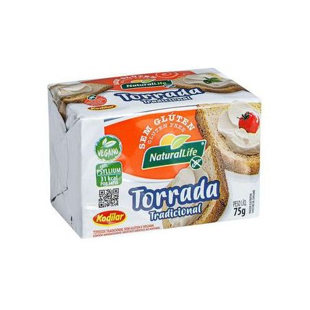 Torrada Naturallife Tradicional s/Glúten 75g