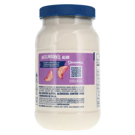 MAIONESE HELLMANNS SABORES AIOLI 500G 360-13