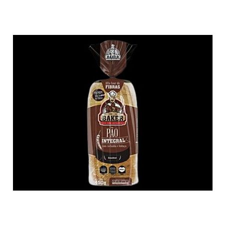 PAO THE OLD BAKER 400G INTEGRAL CASTANHA E LINHACA