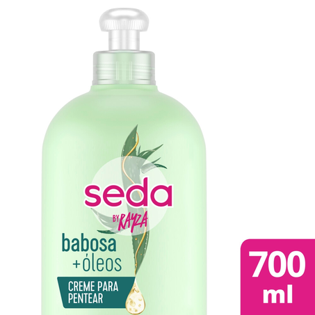 Creme de Pentear Seda Babosa Óleos 700Ml