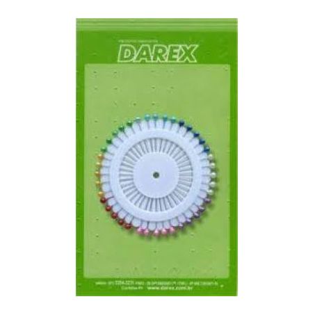 ALFINETE BOLINHA COLOR RF 1004A DAREX C/40