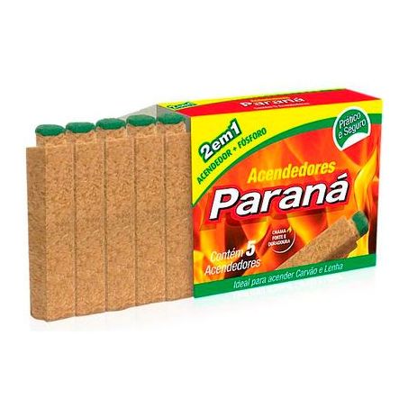 ACENDEDOR PARANA COM PEDRA