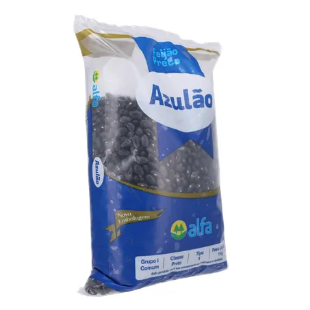 Feijao preto azulao 1kg 360-32