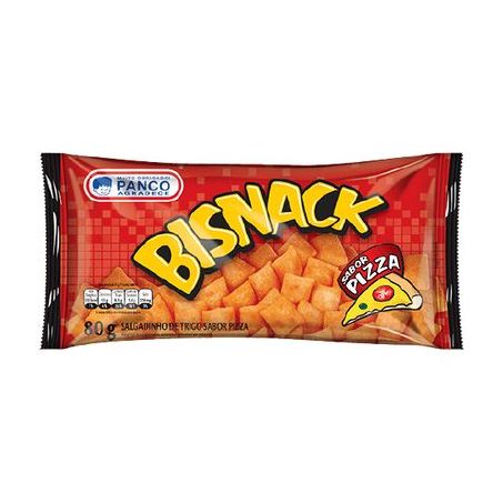 Salgadinho bisnack 80gr pizza