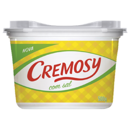 Margarina cremosy com sal pote 500g