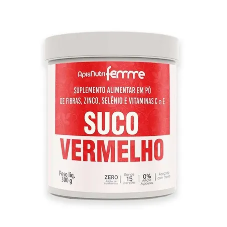 SUCO VERMELHO 300G - APISNUTRI