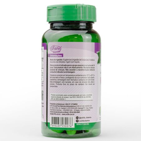 FIBRA SECA CINTRE-LINE 910MG 60 CAPSULAS UNILIFE 360-4