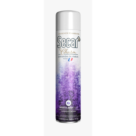 Odorizador de Ambientes Secar Charm Lavanda de Paris 360ml