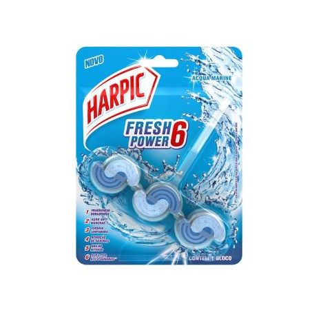 DESODORIZADOR SANITÁRIO HARPIC BLOCO FRESH MARINE 39G