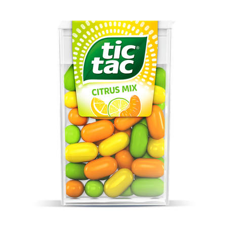 Tic tac pastilhas citrus mix 14,5g
