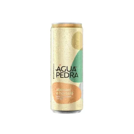 AGUA DA PEDRA ABACAXI C/HORTELA 350ML