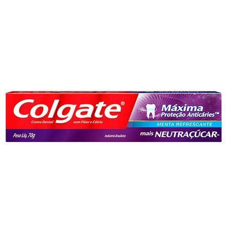 Creme dental colgate 30g menta refrescante neutraçucar
