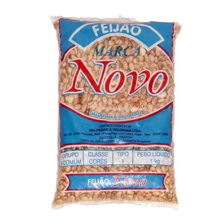 	 FEIJAO CARIOCA NOVO TP1 1KG