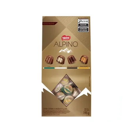 NESTLE BOMBOM ALPINO RECHEADO 195G