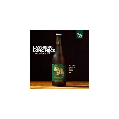 CERVEJA LASSBERG 355ML PALE ALE AMERICAN