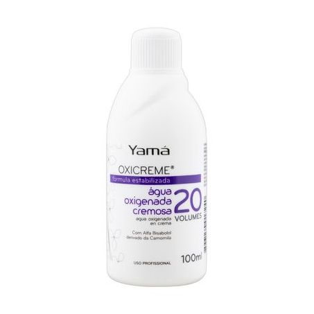 Água Oxigenada Cremosa Yama Volume 20 Embalagem 100ML