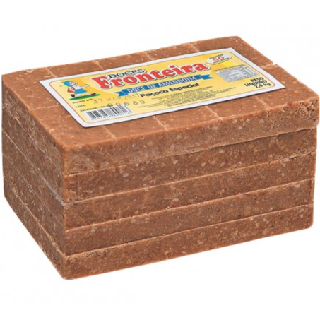 Paçoca fronteira pacote 1,4kg 50un