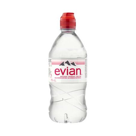 Agua evian sem gás 750ml