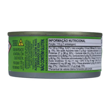 Atum Pedaço Coqueiro Natural 170g 360-2