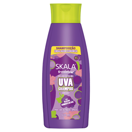 Shampoo Skala Frutástica Uva 600ml