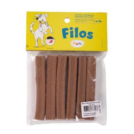 Biscoito para cães barra defumada filos 150g