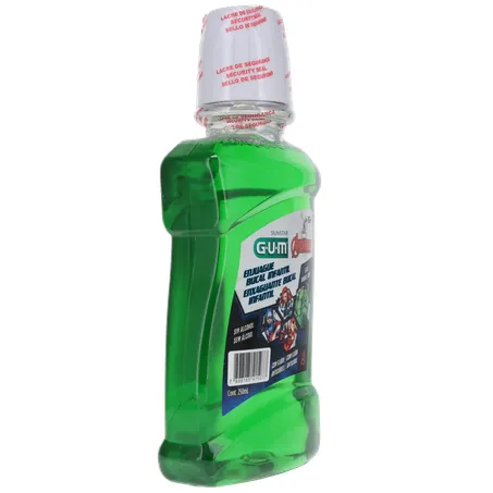 ENXAGUANTE BUCAL SUNSTAR GUM AVENGERS BUBBLE GUM 250ML 360-30