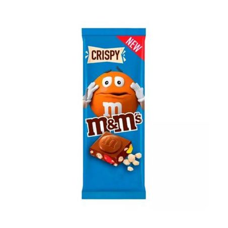 Chocolate leite crispy m&m´s 150g