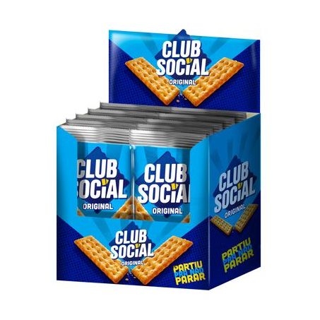 Biscoito Original Club Social Caixa 12 Unidades 288G