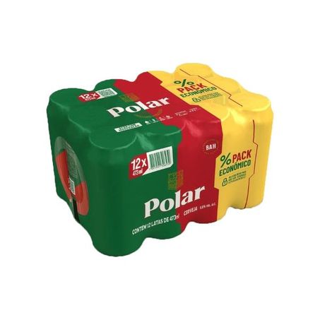 Cerveja polar 473ml multipack c/12