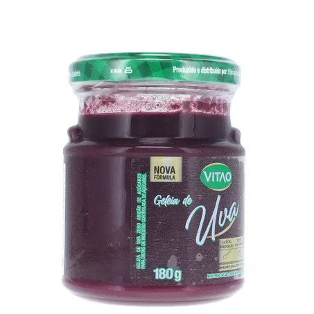 Geleia de Uva Vitao Zero Açúcar 180G 360-32