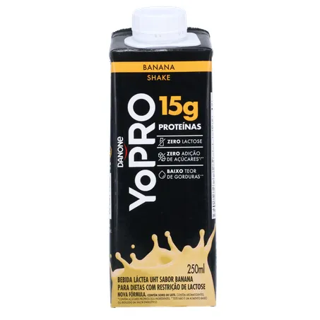 Bebida Lactea Danone Yopro 15 Banana 250ml
