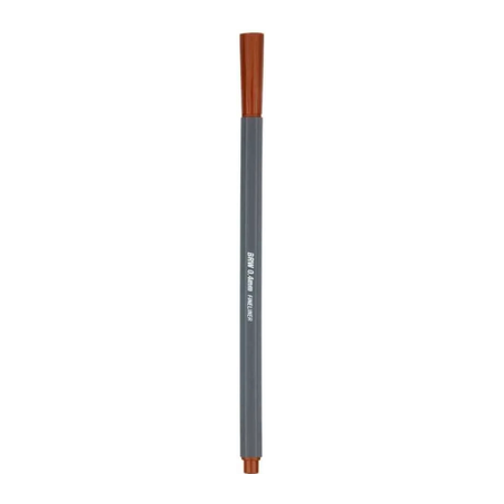 CANETA HIDROGRÁFICA 0.4MM MARROM FINE LINER BRW