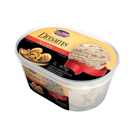 Sorvete Milão nozes 1l