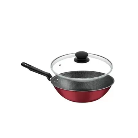 Panela wok anti vermelho loreto tramontina 3.3l