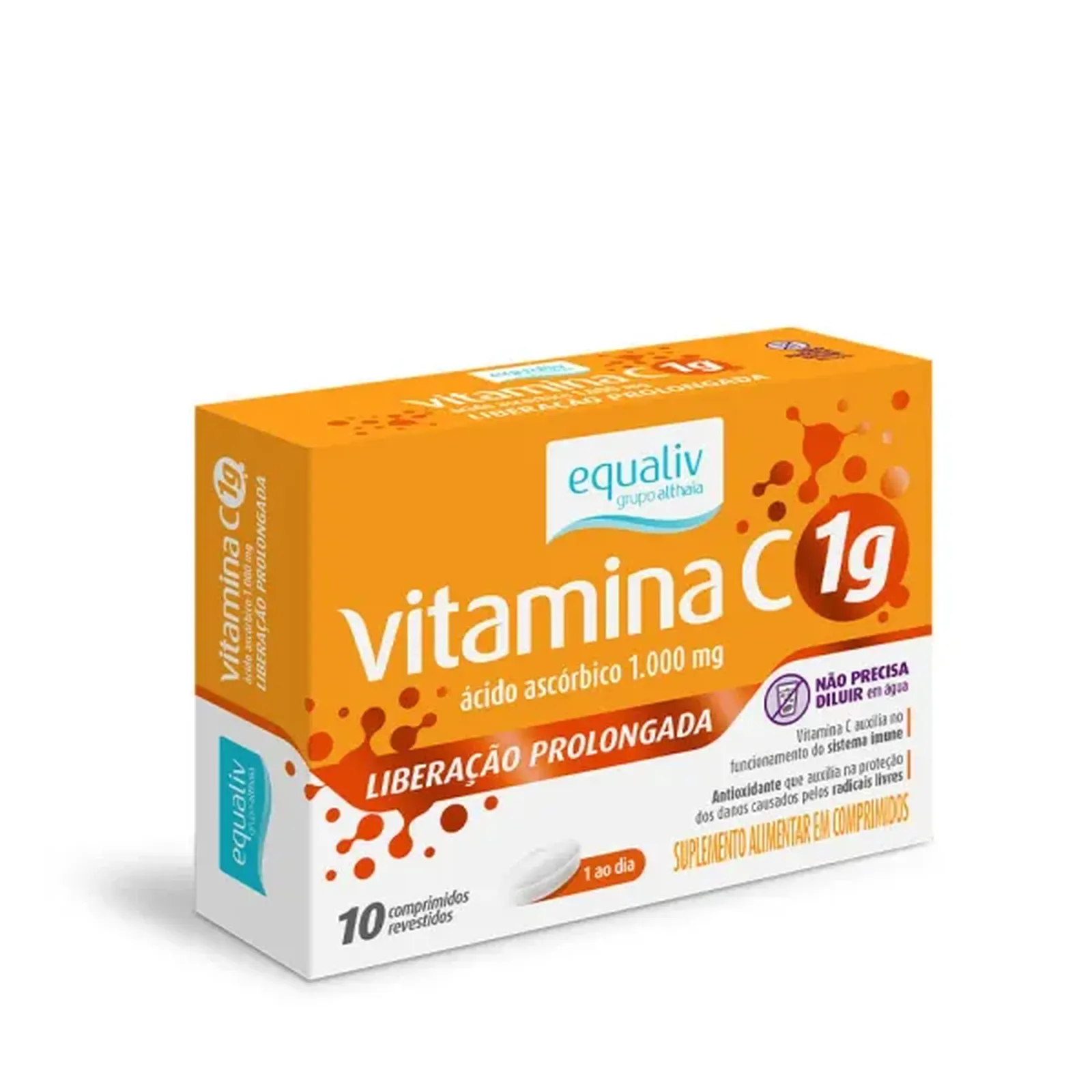 Vitamina C 1G Equaliv 10cpr