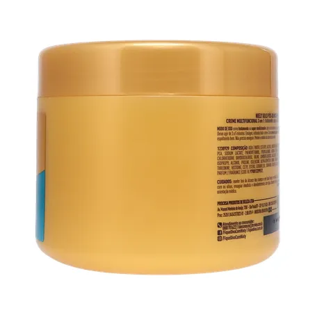 Máscara Concentrada Niely Gold Óleo de Argan Pós Química Pote 430G 360-12