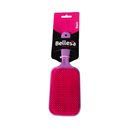 Escova de cabelo bellesa ref 5384-b raquete flex
