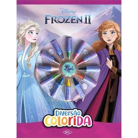 DIVERSAO COLORIDA DISNEY FROZEN II 92468          