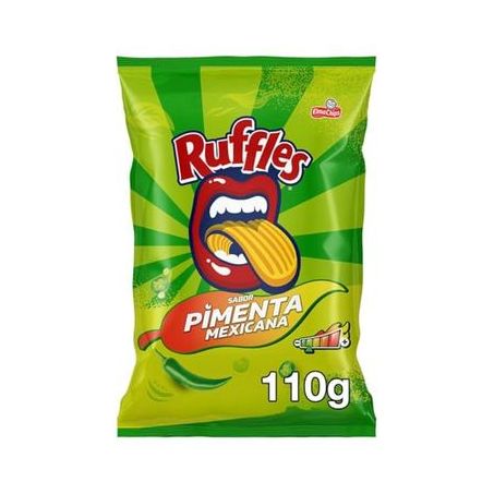 Batata Elma Chips 110g Ruffles Pimenta Mexicana