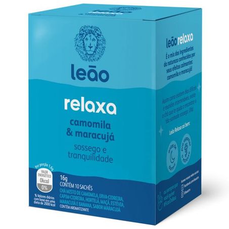 Cha funcional leao relaxa 16g