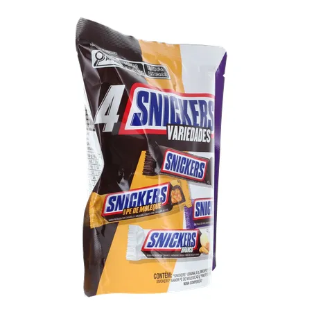 Chocolate Snickers Variedades Pacote 171g 
  360-31