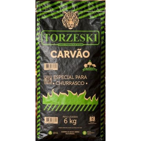 Carvao vegetal torzeski 6kg