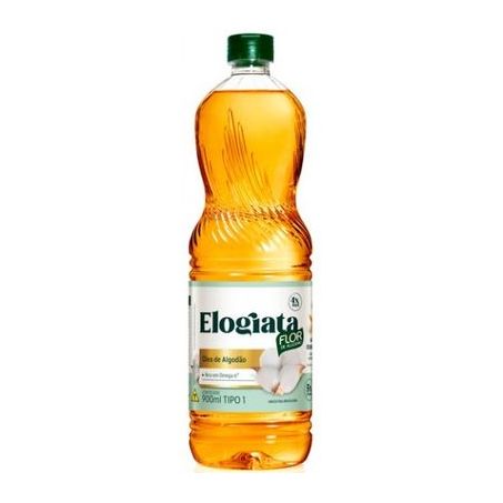 Oleo algodao elogiata 900ml