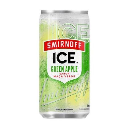 Ice smirnoff green apple lt 269ml