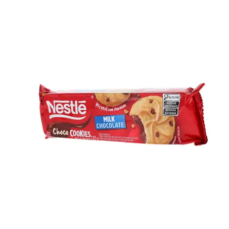 Biscoito Nestlé Cookies Recheado Chocolate Ao Leite Pacote 120G 360-3