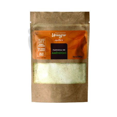Farinha amendoa uniagro 150g