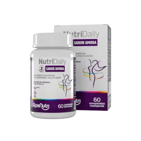 NUTRIDAILY AMORA 500MG 60CAPS APISNUTRI